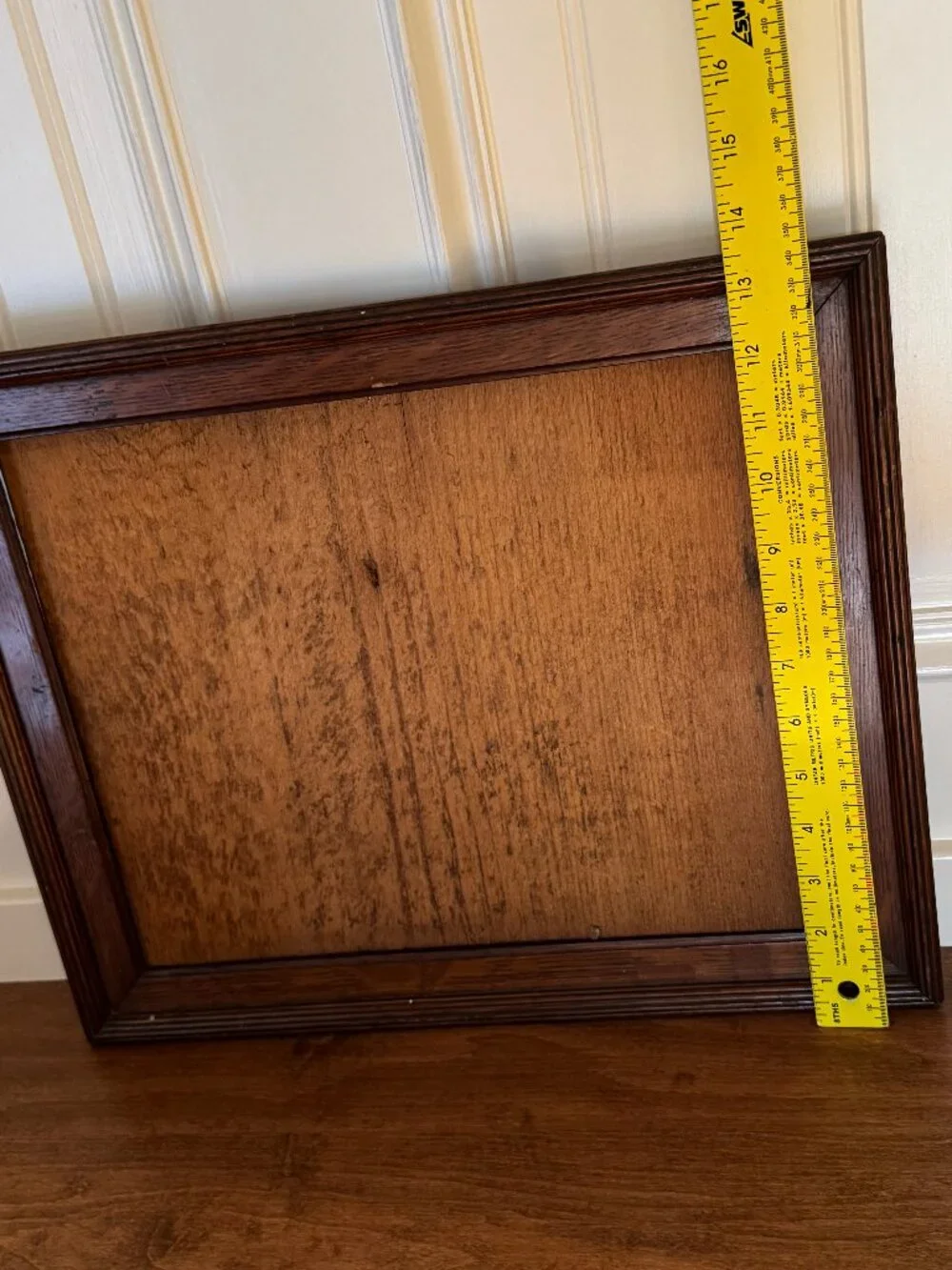 Antique Victorian Oak Wood Picture Frame Fits 11x14 Artwork